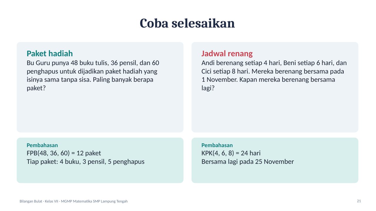 Slide 21: Coba selesaikan